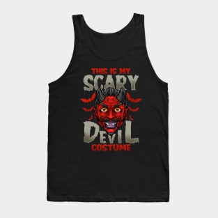 This Is My Scary Devil Costume Tank Top